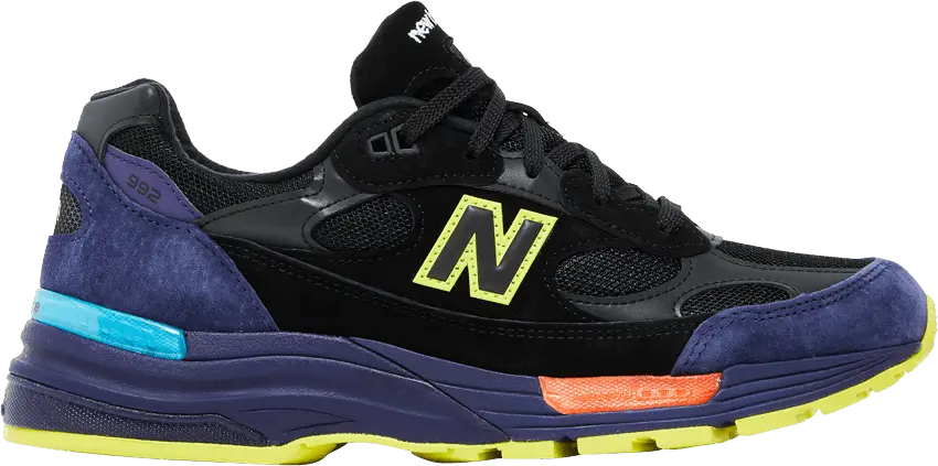  New Balance 992 MiUSA Black Purple