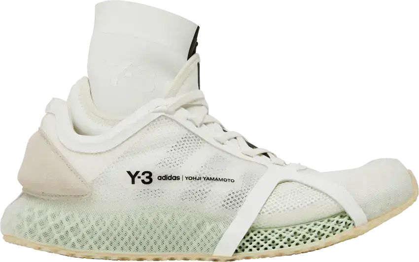  Adidas adidas Y-3 Runner 4D IOW Core White