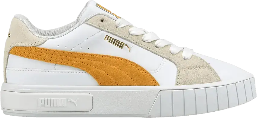  Puma Wmns Cali Star &#039;White Mineral Yellow&#039;