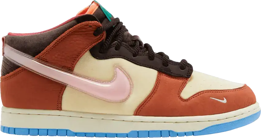  Nike Dunk Mid Social Status Free Lunch Chocolate Milk