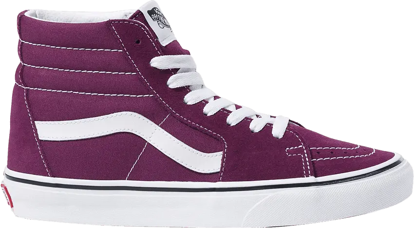  Vans Sk8-Hi &#039;Grape Wine&#039;