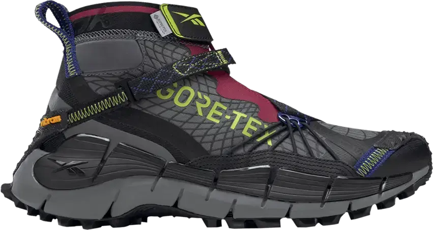  Reebok Zig Kinetica 2 Edge GTX &#039;Black Punch Berry&#039;