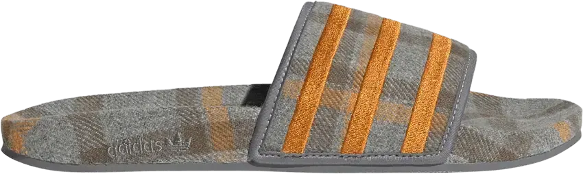  Adidas Adilette Slide &#039;Cozy Pack - Focus Orange Grey&#039;