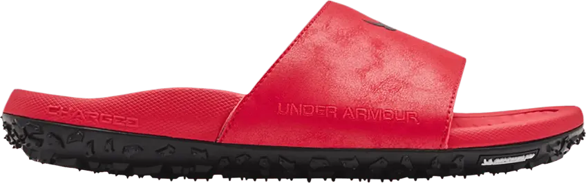 Under Armour Project Rock Slide &#039;Red&#039;