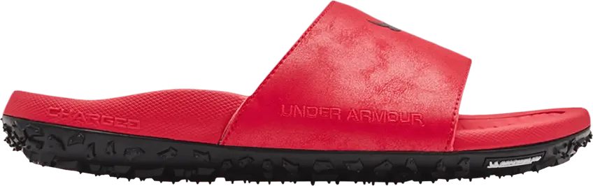  Under Armour Project Rock Slide &#039;Red&#039;