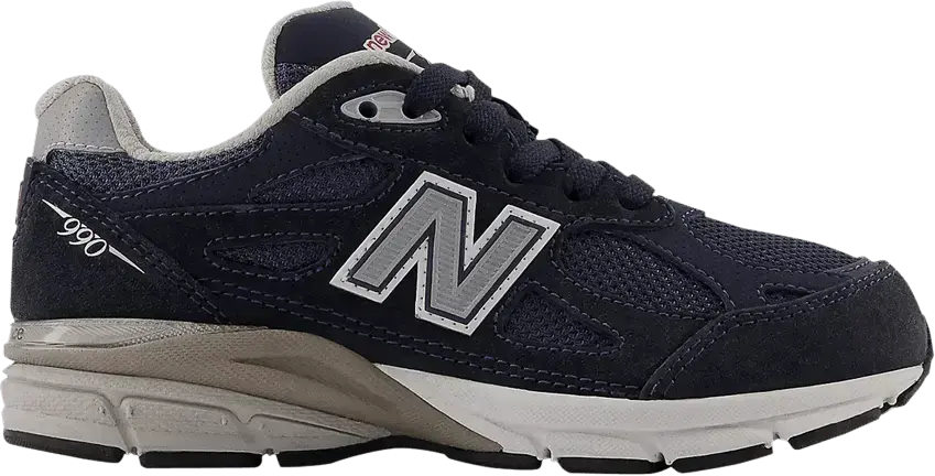  New Balance 990v3 Little Kid &#039;Navy&#039;