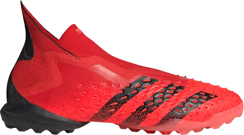  Adidas Predator Freak+ TF &#039;Demonskin - Solar Red&#039;