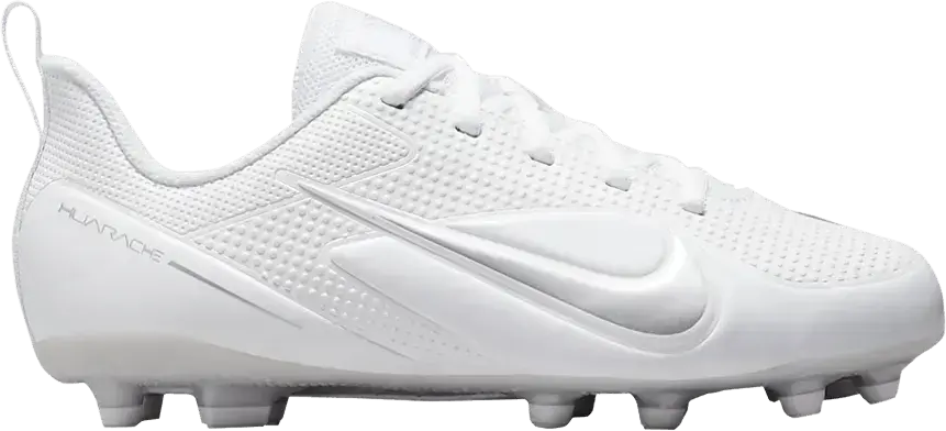  Nike Alpha Huarache 8 GS &#039;White Metallic Silver&#039;