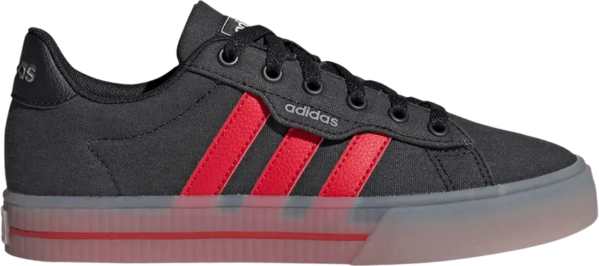  Adidas Daily 3.0 J &#039;Core Black Red&#039;