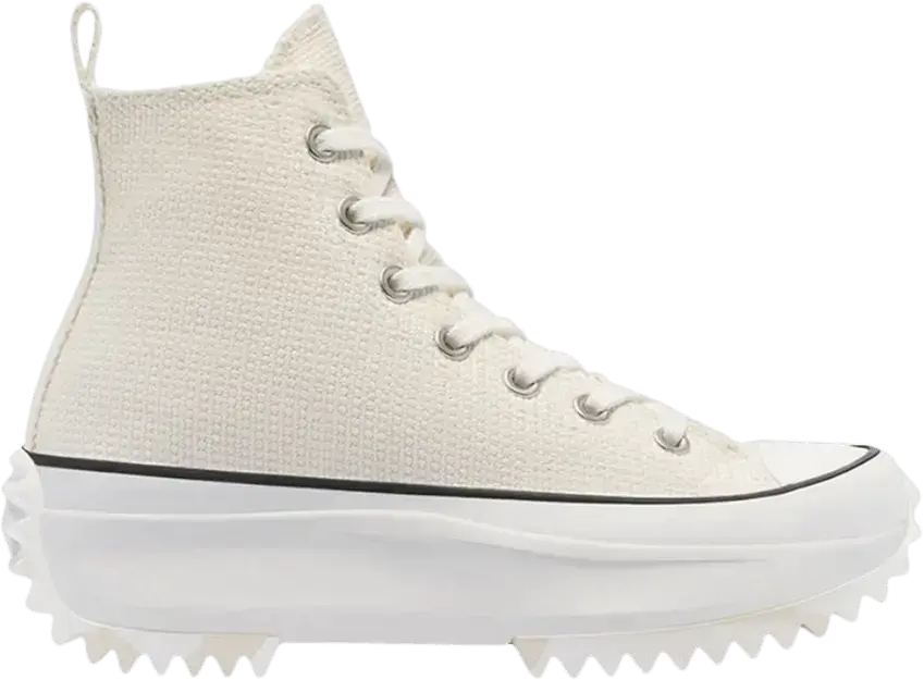  Converse Run Star Hike Hi Tonal Marble Egret