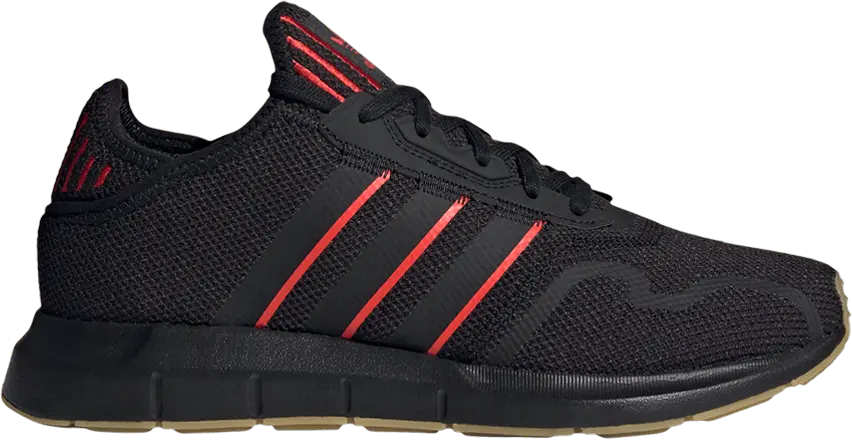  Adidas Swift Run X &#039;Black Scarlet&#039;