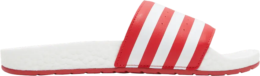  Adidas Adilette Boost Slides &#039;Scarlet&#039;