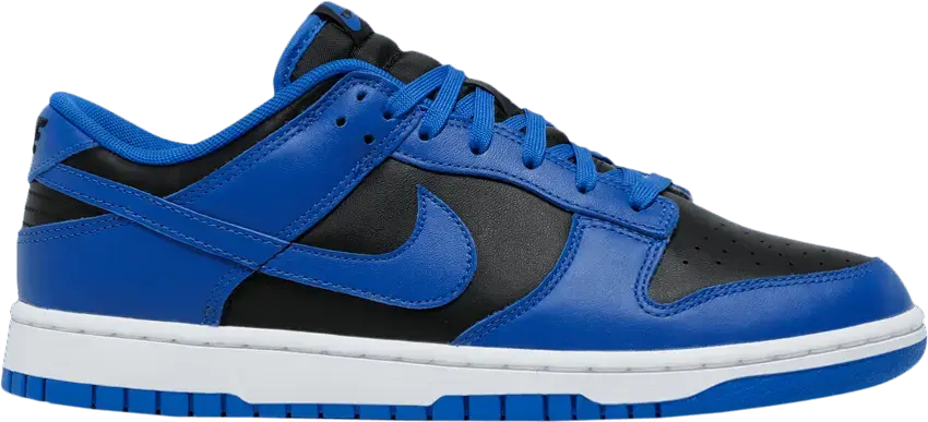  Nike Dunk Low Retro Black Hyper Cobalt (2021)