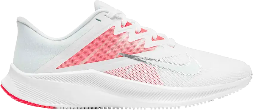  Nike Wmns Quest 3 &#039;White Bright Crimson&#039;