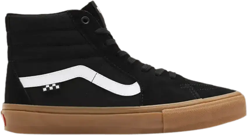  Vans Skate Sk8-Hi Black White Gum
