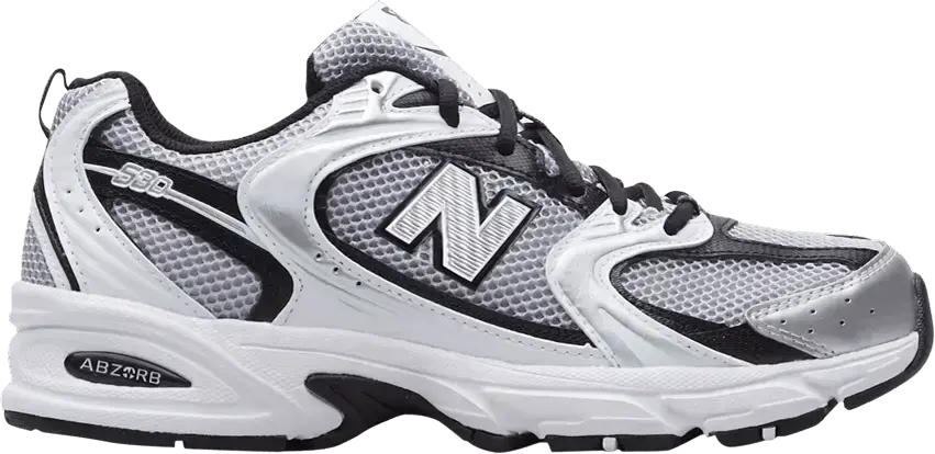  New Balance 530 Silver White