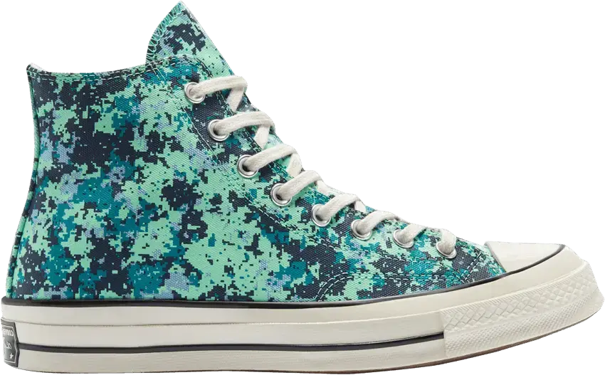  Converse Chuck 70 High &#039;Digi Camo - Green Glow&#039;