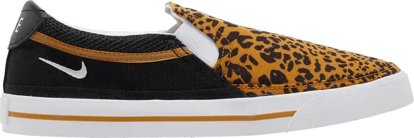  Nike Court Legacy Slip On Leopard (Women&#039;s)