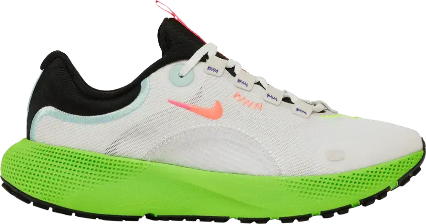  Nike React Escape Run White Volt (Women&#039;s)