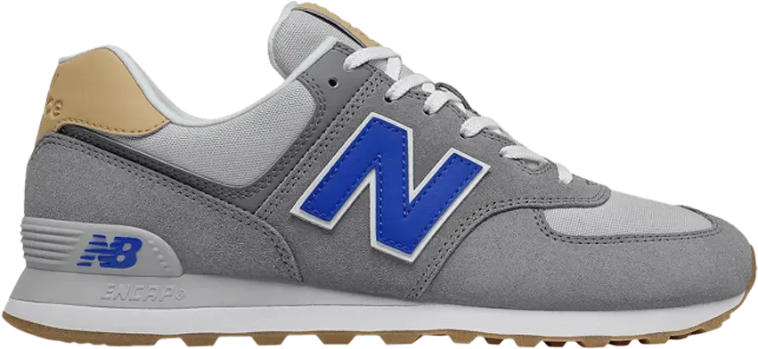  New Balance 574 2E Wide &#039;Castlerock Team Royal&#039;