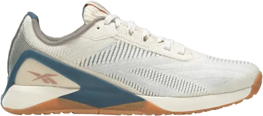  Reebok Nano X1 Vegan Classic White Brave Blue (Women&#039;s)