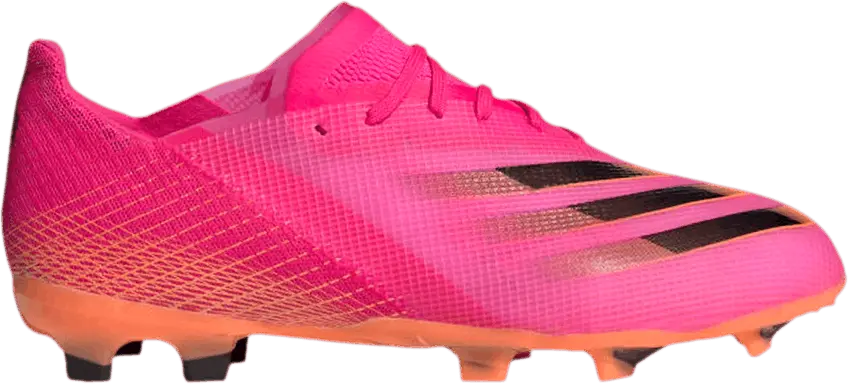  Adidas adidas X Ghosted 1 FG J Shock Pink (GS)