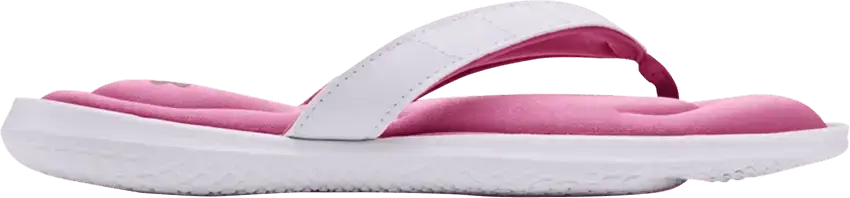  Under Armour Wmns Marbella 7 Sandal &#039;White Planet Pink&#039;