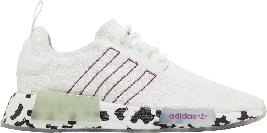  Adidas adidas NMD R1 Active Purple Spotted (Women&#039;s)