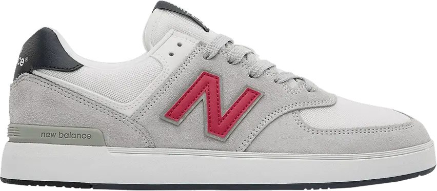  New Balance All Coasts 574 2E Wide &#039;Grey Red&#039;