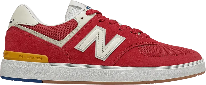  New Balance All Coasts 574 2E Wide &#039;Red&#039;