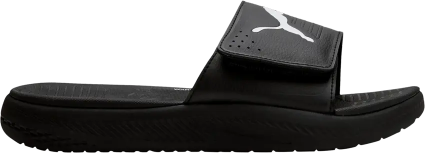  Puma Softride Slide &#039;Black White&#039;