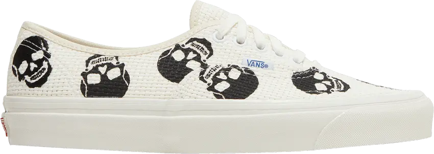  Vans Authentic 44 DX Needlepoint Skulls