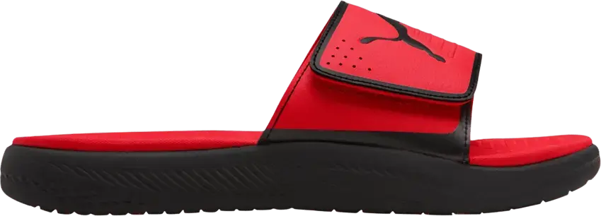  Puma Softride Slide &#039;High Risk Red Black&#039;