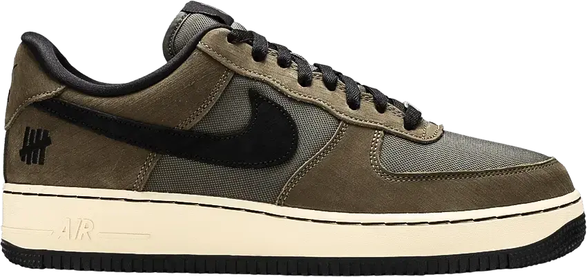  Nike Air Force 1 Low SP Undefeated Ballistic Dunk vs. AF1