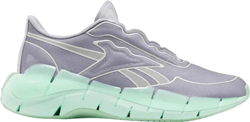  Reebok Zig Kinetica Victoria Beckham Cold Grey Digital Green