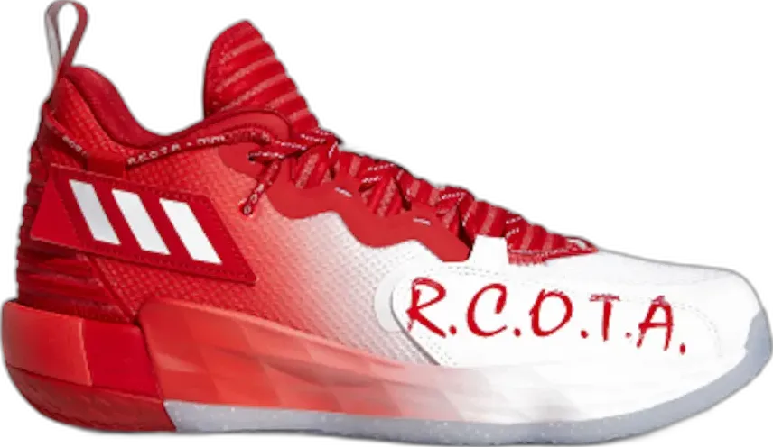  Adidas adidas Dame 7 Opponent Advisory Red