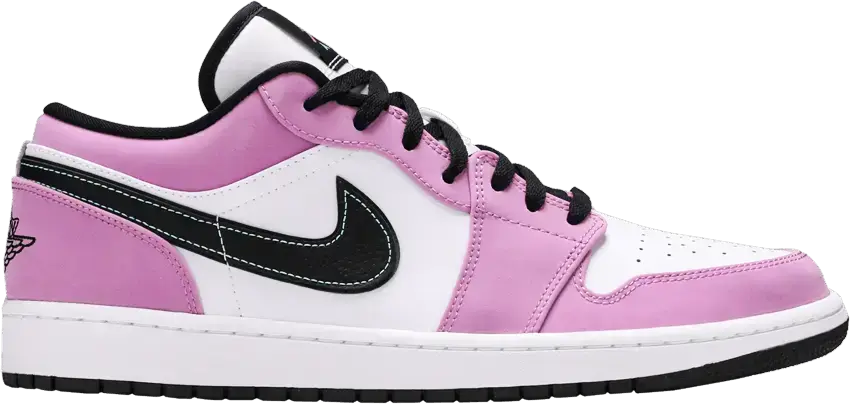  Jordan 1 Low SE Violet Shock White Black