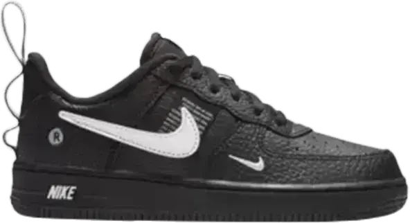  Nike Air Force 1 Low LV8 Utility Black White (PS)