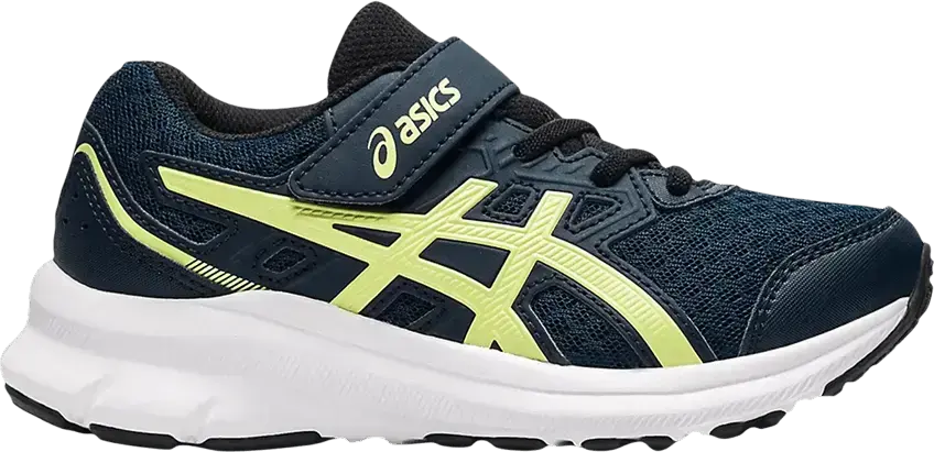  Asics Jolt 3 PS &#039;French Blue Glow Yellow&#039;