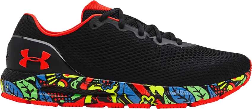  Under Armour HOVR Sonic 4 Run &#039;Weird - Black Phoenix Fire&#039;