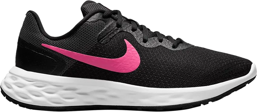  Nike Wmns Revolution 6 Next Nature &#039;Black Hyper Pink&#039;