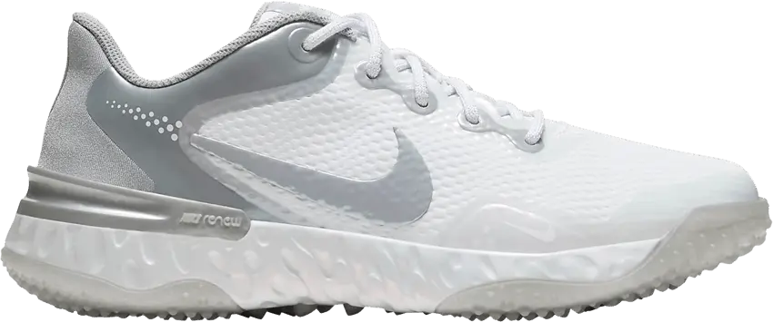  Nike Wmns Alpha Huarache Elite 3 Turf &#039;White Wolf Grey&#039;
