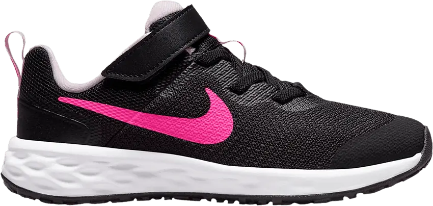  Nike Revolution 6 PS &#039;Black Hyper Pink&#039;