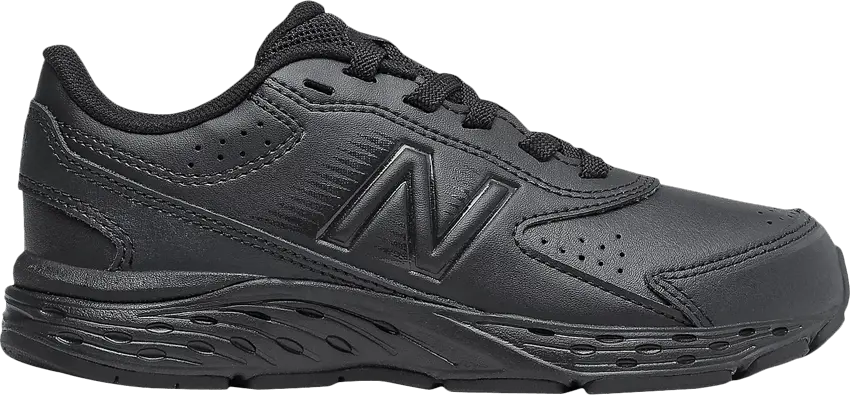  New Balance 680v6 Uniform Big Kid X-Wide &#039;Black&#039;