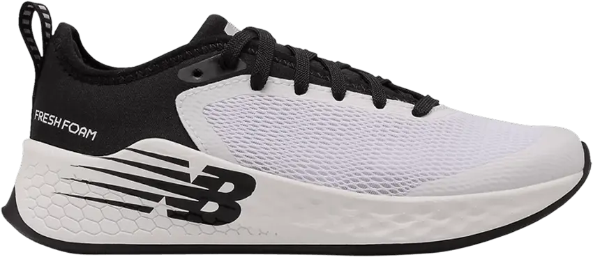  New Balance Fresh Foam Fast v2 Big Kid &#039;White Black&#039;