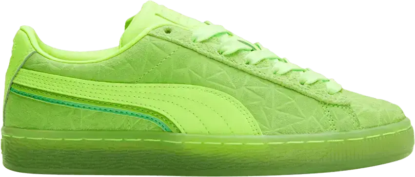  Puma Suede Triplex Mono Jr &#039;Quake - Green Glare&#039;