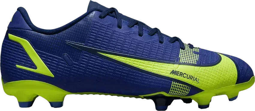  Nike Mercurial Vapor 14 Academy FG MG GS &#039;Lapis Volt&#039;