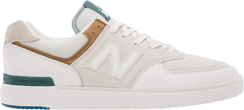  New Balance All Coasts 574 Court &#039;White Brown&#039;