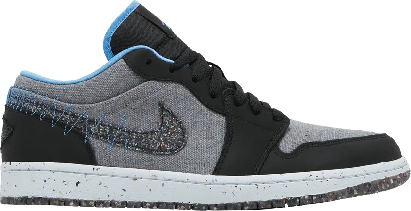  Jordan 1 Low SE Crater Grey University Blue