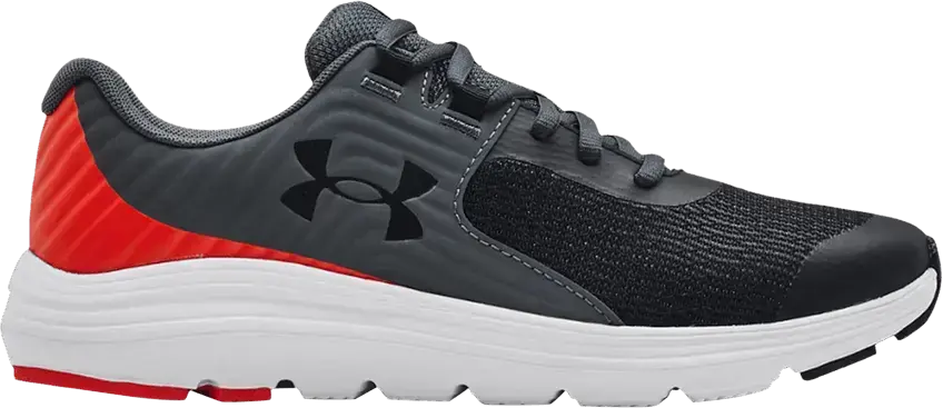  Under Armour Outhustle AL GS &#039;Black Halo Grey&#039;